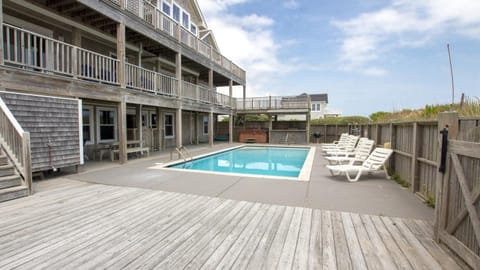 OCEANFRONT, 10 BRS, ELEV, Pool, Rec Rm, Theater Rm, OH1251, Beach Plaza House in Corolla