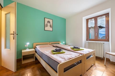 Property building, Living room, Bedroom