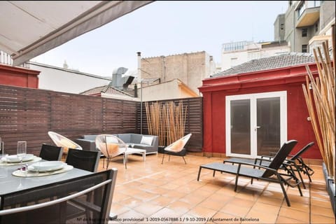 Patio, Balcony/Terrace, Seating area, sunbed