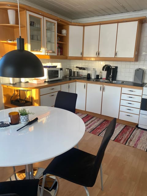 Little adorable red Villa in Norrbotten County, Sweden