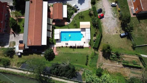 Bird's eye view, Garden, Garden view, Pool view, Swimming pool, Parking