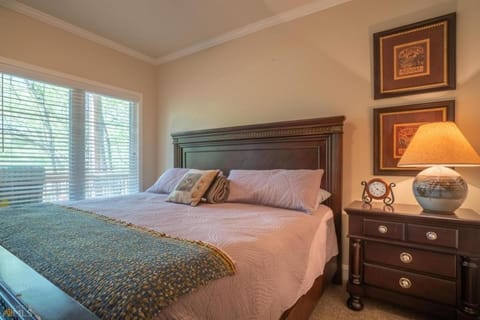 Riverfront home within walking distance of Helen House in Helen