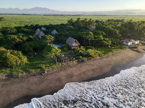 Natural landscape, Bird's eye view, Beach, Mountain view