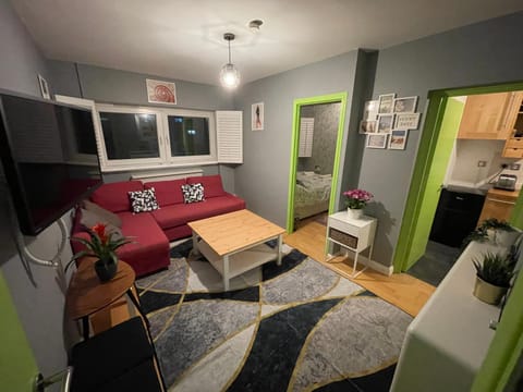 Bed, TV and multimedia, Living room, Photo of the whole room, Seating area, Bedroom