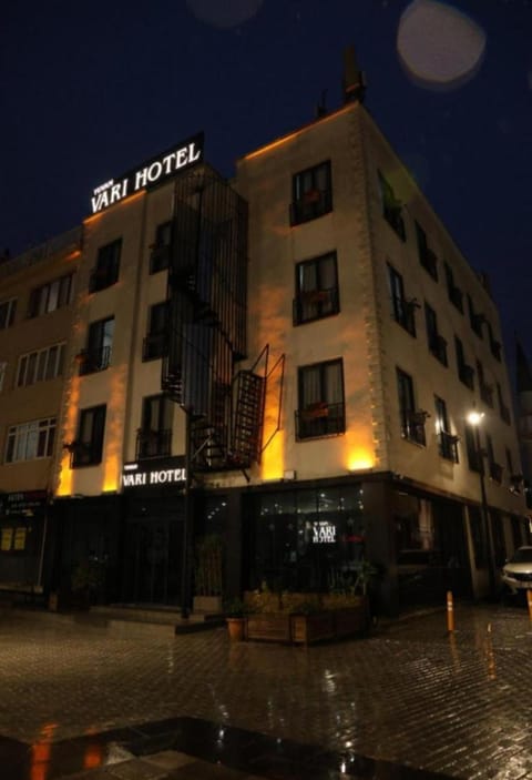 Property building, Night, City view, Street view