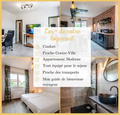 Appartement T3 I Cozy I Douvaine Apartment in Canton of Geneva
