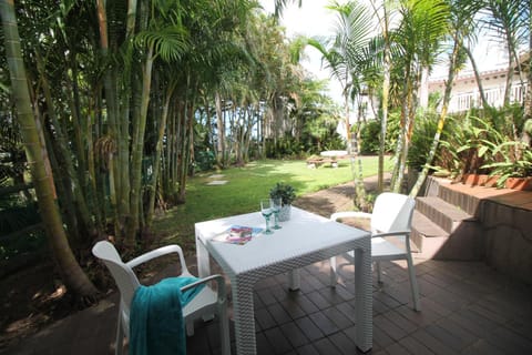 Patio, Garden, Garden view