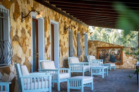 Property building, Patio