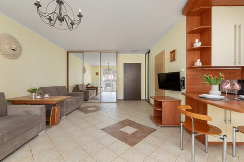 TV and multimedia, Kitchen or kitchenette, Living room, Seating area, Evening entertainment