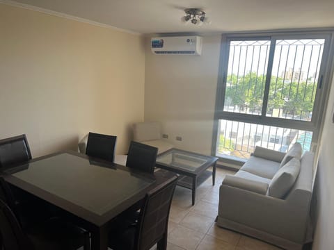 Living room, Dining area, air conditioner