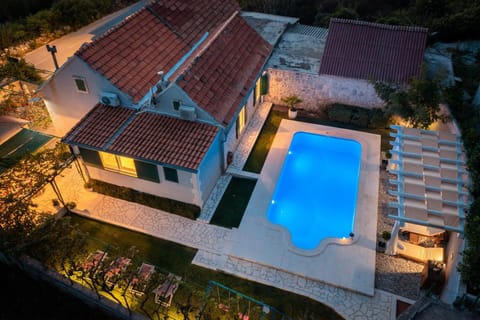 Property building, Night, Pool view