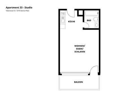 Gemütliche Studios in Davos - Bergblick & zentrale Lage Apartment in Davos