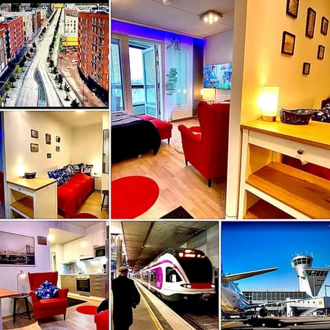 To LuxStudio SAVUsuite From Helsinki Airport 6 min, to City 27min, FreeParking in Kivistö Apartment in Uusimaa