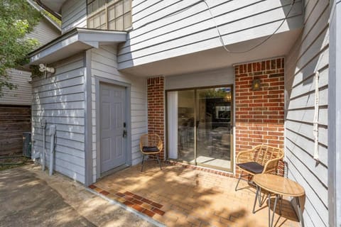 Property building, Patio