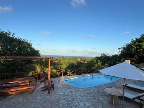 Pool view, Sea view, Swimming pool
