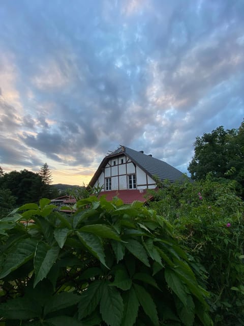 Property building, Natural landscape, Sunset