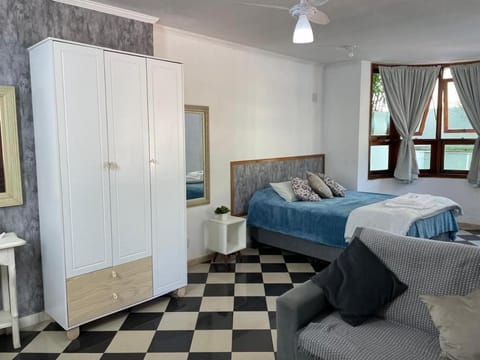 Bed, Photo of the whole room, Bedroom, towels, wardrobe