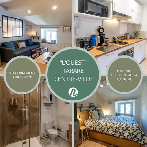 Bathroom, Kitchen or kitchenette, Living room, Bedroom