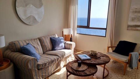 Living room, Seating area, Sea view