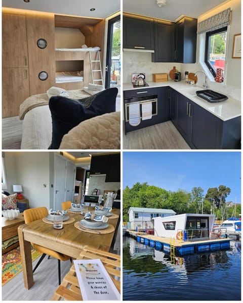 Caley Cruisers Docked boat in Inverness