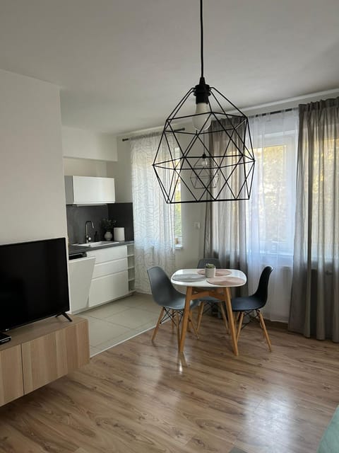 Kitchen or kitchenette, Living room, Seating area
