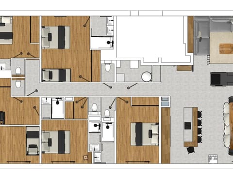 Luxueux appartement 5 chambres avec jacuzzi et Wi-Fi aux Gets - FR-1-671-250 Apartment in Les Gets