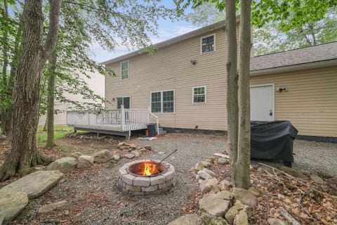 Property building, Patio, BBQ facilities, flat iron