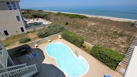 OCEANFRONT, Ocean Views, Pool, Rec Rm, PI244, Ashcroft House in Corolla