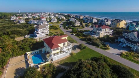 Oceanside, Private Pool, Rec Room, Vllyball, PI157, Vintage Pine House in Corolla