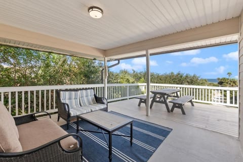 Ocean-View Beach Home Near St. Augustine | Flexible Living Spaces House in Butler Beach