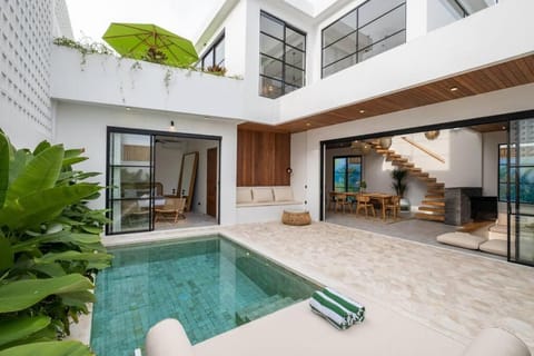 Property building, Day, Garden, Balcony/Terrace, Garden view, Pool view, Swimming pool, sunbed