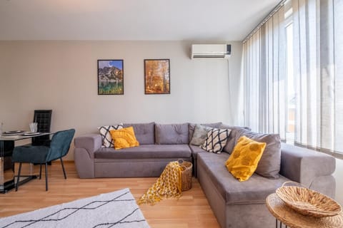Living room, air conditioner