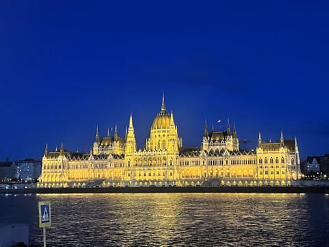 Nearby landmark, Night, City view, Landmark view