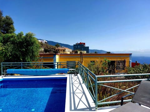 Property building, Natural landscape, Mountain view, Pool view, Sea view, Swimming pool, sunbed