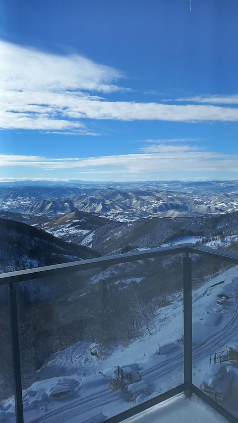 Day, Natural landscape, Winter, Mountain view
