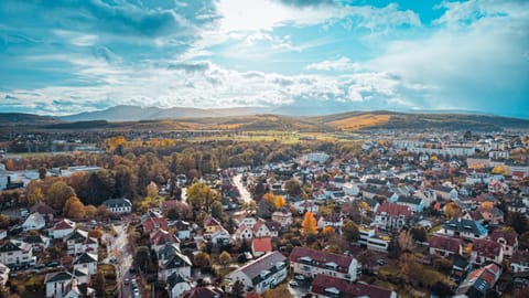Day, Natural landscape, Bird's eye view, City view