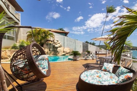Maravilhosa Mansão em Frente à Praia da Ferradura Por Luxury Rentals Villa in Armacao dos Buzios