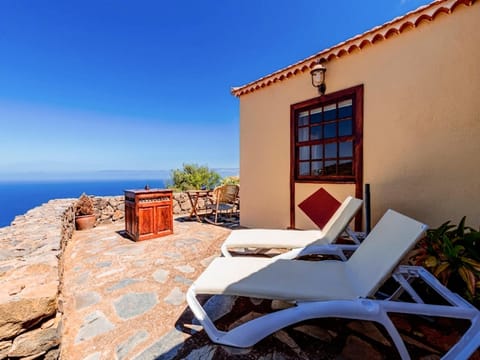 Patio, Day, View (from property/room), Balcony/Terrace, Sea view, sunbed