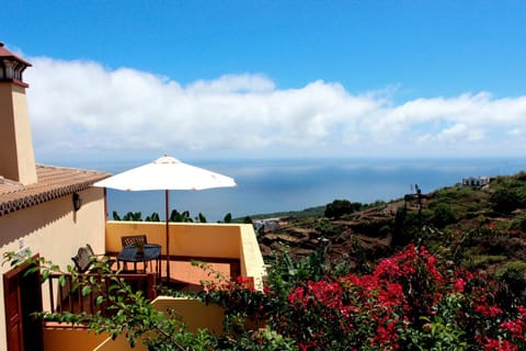 Property building, Patio, Nearby landmark, Day, Natural landscape, View (from property/room), Balcony/Terrace, Mountain view, Sea view