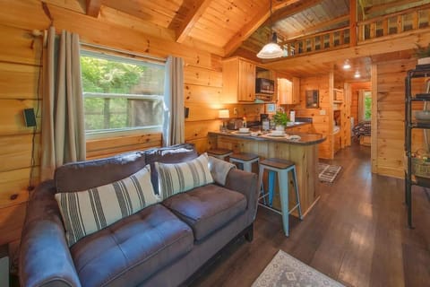 Thomas Cabin Forest Tiny Cabin With Hot Tub Cabin in Chattanooga