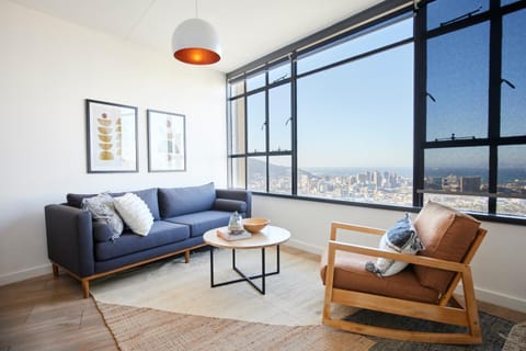 Living room, City view