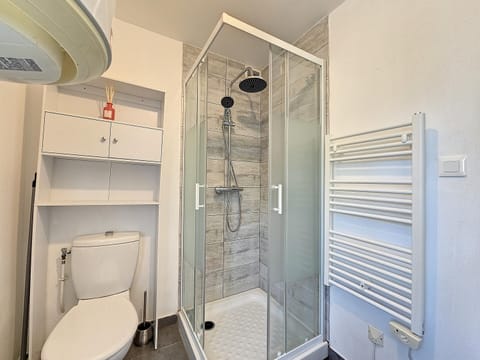 Shower, Toilet, Bathroom, towels