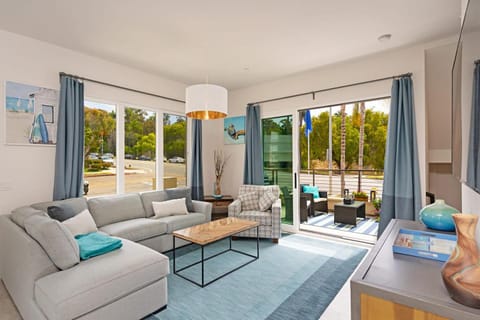 Living room, Seating area, Quiet street view