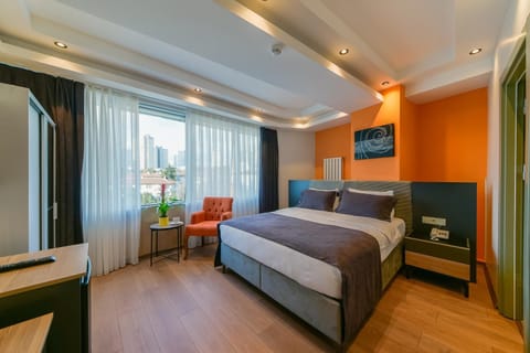 Bed, Photo of the whole room, Bedroom, hair dresser