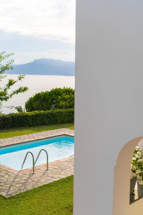 Natural landscape, Garden, Pool view, Sea view, Swimming pool