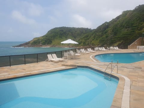 Natural landscape, Mountain view, Pool view, Sea view, Swimming pool, sunbed