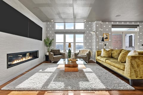 TV and multimedia, Living room, Seating area, River view, internet, air conditioner