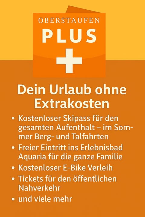 BERGzauber im Zentrum von Oberstaufen inkl Staufen PLUS Apartment in Oberstaufen