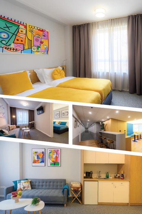 Bed, Living room, Photo of the whole room, Seating area, Bedroom, hair dresser