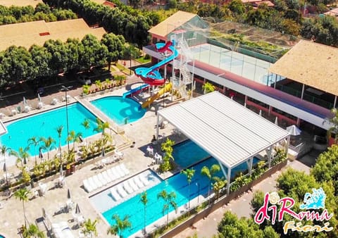 Bird's eye view, Aqua park, Tennis court, Evening entertainment, Swimming pool